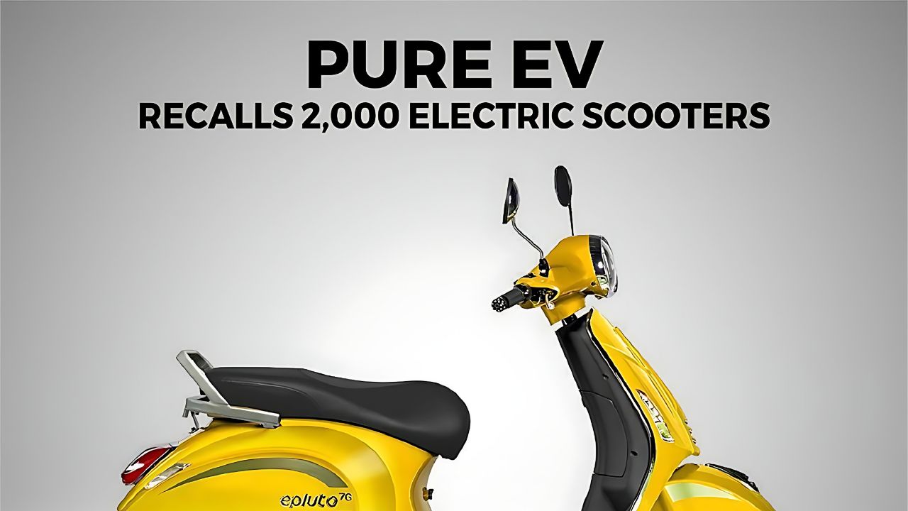 Second recall: After 5 EV fires and 1 death, Pure EV recalls 2,000 scooters